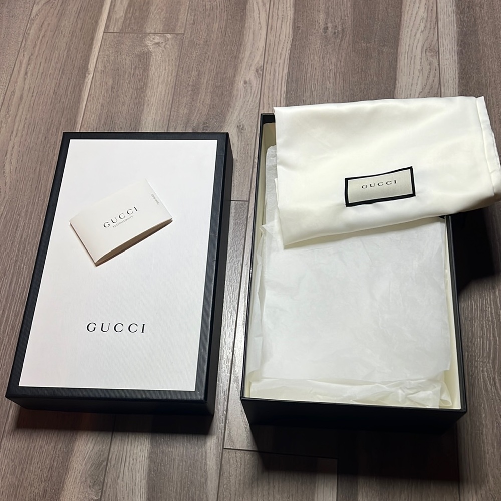 Gucci Shoe Box w/ dustbags
